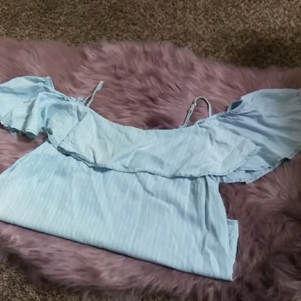 Cold shoulder blouse